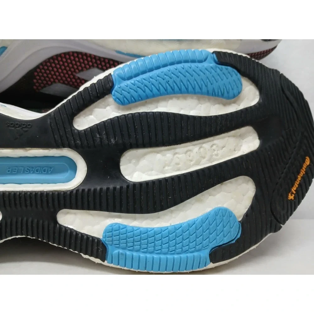 Adidas Men's Solar Glide 5 Running Shoes H01162 Carbon Silver Metallic‎ Sz 8.5